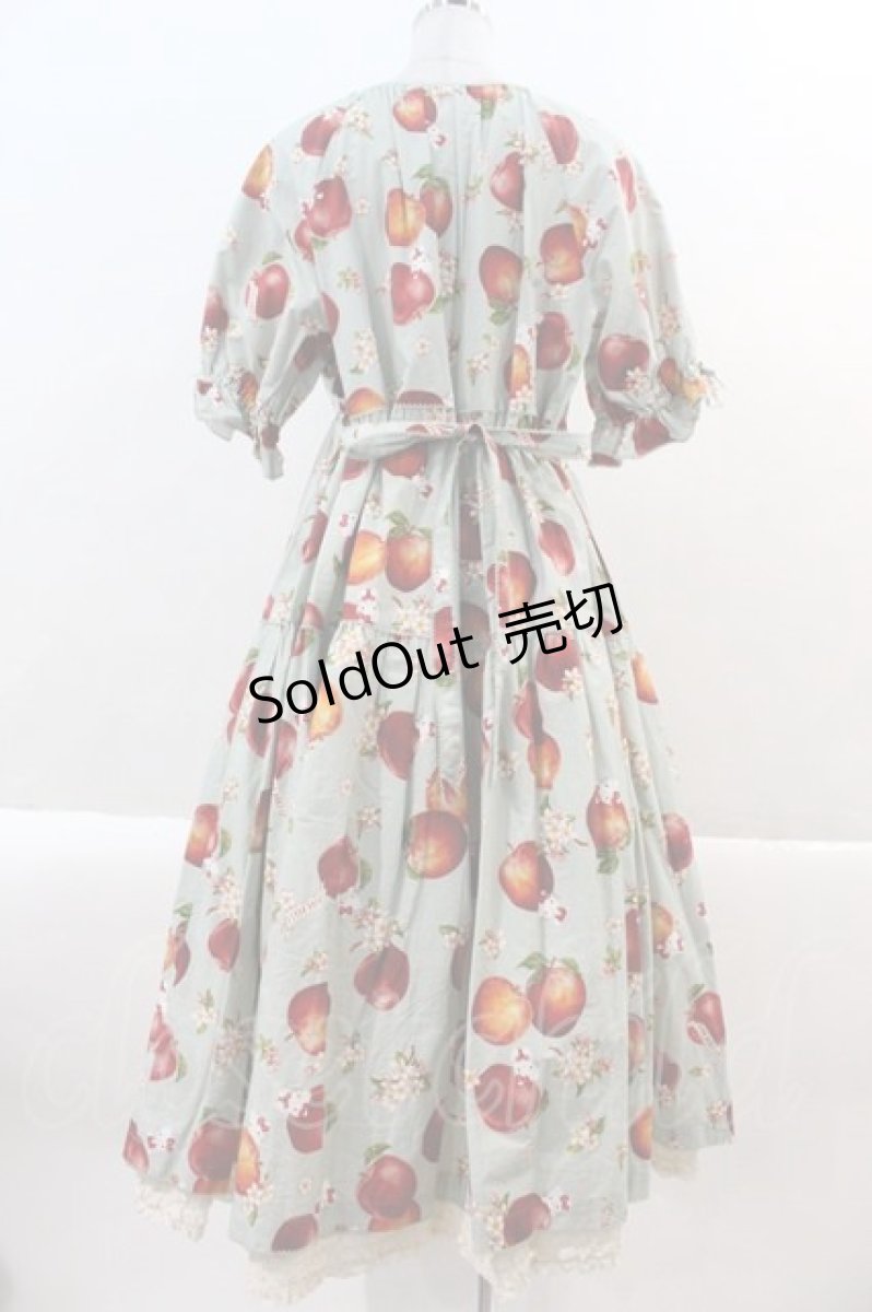 画像2: PINK HOUSE / HELLO KITTY Patterned Long One-piece  ハッカ I-25-01-16-094-LO-OP-HD-ZS (2)