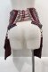 画像2: Ozz oneste / チャイナデザインフラップポケット付きコルセット  ボルドー I-25-01-18-106-OO-ZA-HD-ZI (2)
