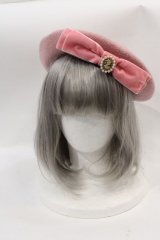 m petit by misako / カメオリボンベレー  ピンク I-25-01-18-117-LO-AC-HD-ZT-K011