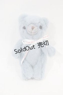 画像1: PINK HOUSE / スマイリーベアコサージュ  ブルー I-25-01-20-020-LO-ZA-HD-ZI