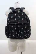 NieR Clothing / BACKPACK 【ハンギョドン×NieRちゃん】  黒Ｘ青 I-25-01-21-110-PU-BG-HD-ZT-K016