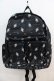 画像2: NieR Clothing / BACKPACK 【ハンギョドン×NieRちゃん】  黒Ｘ青 I-25-01-21-110-PU-BG-HD-ZT-K016 (2)