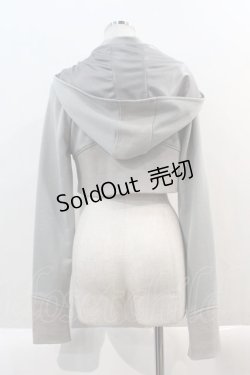 画像2: Ozz Croce / フロント刺繍ショートパーカー  ミント I-25-01-21-017-OO-TO-HD-ZI