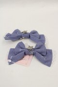 metamorphose / HAT twinkle journeyリボンクリップ  スモーキーサックス I-25-01-24-101-ME-AC-HD-ZI