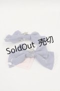 metamorphose / HAT twinkle journeyリボンクリップ  スモーキーサックス I-25-01-24-101-ME-AC-HD-ZI