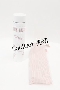 PINK HOUSE / ロゴ入りポケットサーモボトル  ピンク I-25-01-24-115-LO-ZA-HD-ZI