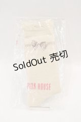 PINK HOUSE / ドットリボン柄ソックス  ベージュ I-25-01-24-118-LO-ZA-HD-ZI