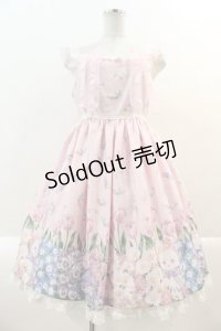 Angelic Pretty / Flower Kittenジャンパースカート  ピンク I-25-01-24-016-AP-OP-HD-ZI