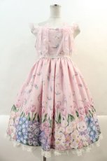 画像1: Angelic Pretty / Flower Kittenジャンパースカート  ピンク I-25-01-24-016-AP-OP-HD-ZI (1)
