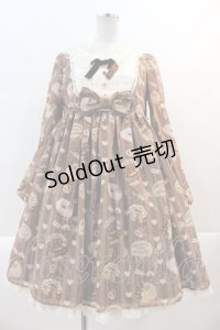 Angelic Pretty / Melty Creamドーナツワンピース  ブラウン I-25-01-24-019-AP-OP-HD-ZY