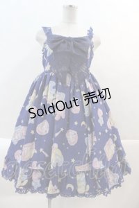 Angelic Pretty / すやすやTOYSジャンパースカート  青 I-25-01-24-021-AP-OP-HD-ZI