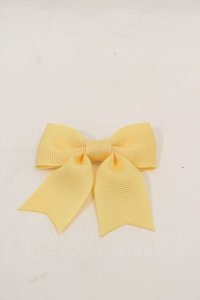 LOTUS ribbon / ミニリボンブローチ  イエロー I-25-01-26-091-EL-AC-HD-ZT437-F005