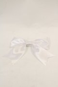 LOTUS ribbon / リボンブローチ  白 I-25-01-26-093-EL-AC-HD-ZT437