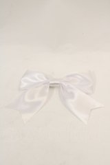 LOTUS ribbon / リボンブローチ  白 I-25-01-26-093-EL-AC-HD-ZT437