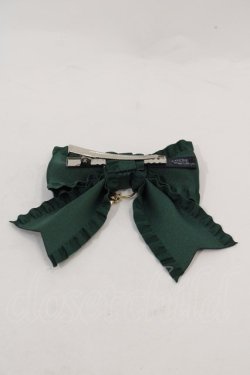 画像2: LOTUS ribbon / ハートリボンクリップ  グリーン I-25-01-26-095-EL-AC-HD-ZT437
