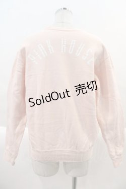 画像2: PINK HOUSE / ロゴptパッチワークスウェット  ピンク I-25-01-26-012-LO-TO-HD-ZI