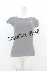 MILK / パフTシャツ  ブラック I-25-02-04-068-ML-TS-HD-ZI