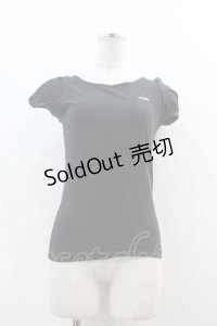 MILK / パフTシャツ  ブラック I-25-02-04-068-ML-TS-HD-ZI