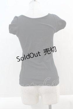 画像2: MILK / パフTシャツ  ブラック I-25-02-04-068-ML-TS-HD-ZI