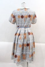 画像2: Leur Getter / Biscuit＆Cream袖付ワンピース  アイスブルー I-25-02-04-101-LU-OP-HD-ZT448 (2)