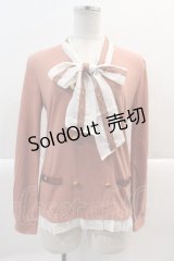 axes femme / JK重ね着風ボータイプルオーバー M オレンジ I-25-02-07-009-AX-TO-HD-ZI