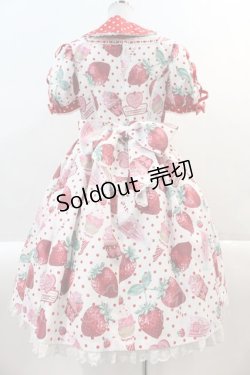 画像2: Angelic Pretty / Fresh Strawberry Dinerワンピース  赤 I-25-02-09-044-AP-OP-HD-ZY