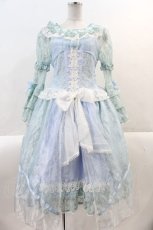 画像1: ALICE and the PIRATES / セイレーンドレスワンピース  限定色サックス I-25-02-09-048-PA-OP-HD-ZT516 (1)