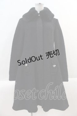 画像1: Angelic Pretty / ローラビジューコート  黒 I-25-02-09-064-AP-CO-HD-ZY