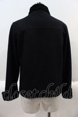画像2: INGEBORG / ファー襟ウサギチャーム付きZIPブルゾン M ブラック I-25-02-09-068-LO-JA-HD-ZT-C018