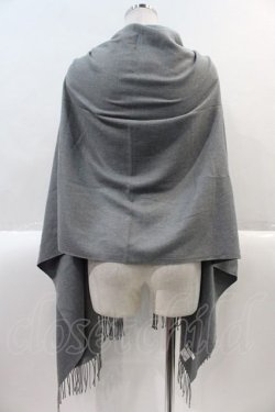 画像2: axes femme / ストール  グレー I-25-02-09-088-AX-ZA-HD-ZT435