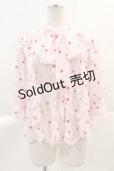 Angelic Pretty / Petit Heartブラウス  ピンク I-25-02-09-002-AP-BL-HD-ZI