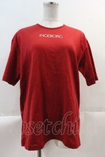 画像1: 【SALE】INGEBORG / ロゴptシンプルTシャツ L レッド I-25-02-09-028-LO-TS-HD-ZT228 (1)