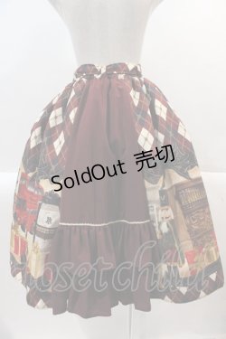 画像2: ALICE and the PIRATES / Nostalgic Gift〜くるみ割り人形と大切な想い出〜ロングスカート  茶 I-25-02-11-051-PA-SK-HD-ZI