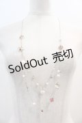 axes femme / マリンモチーフロングネックレス  ゴールドＸ赤 I-25-02-11-078-AX-AC-HD-ZI