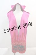 SUPER LOVERS / THEiDOLm@STER×SUPERLOVERS 早坂美玲マフラー帽  ピンク I-25-02-11-082-PU-AC-HD-ZI