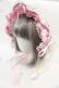 画像1: BABY,THE STARS SHINE BRIGHT / Sweet Gingham Dollボンネット  ピンクＸ白 I-25-02-11-095-BA-AC-HD-ZI (1)