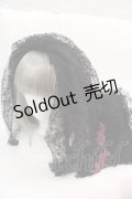 ALICE and the PIRATES / Under the Rose〜闇の使者と薔薇の刻印〜ロングベール  黒Ｘ紫 I-25-02-11-102-PA-AC-HD-ZI
