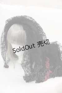 ALICE and the PIRATES / Under the Rose〜闇の使者と薔薇の刻印〜ロングベール  黒Ｘ紫 I-25-02-11-102-PA-AC-HD-ZI