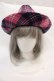 画像2: GOTHPUNKその他(買取対象外) / チェックハット  ピンクチェック I-25-02-11-114-EL-AC-HD-ZT-K011 (2)