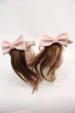 画像2: 【SALE】pays des fees  / SH 馬のしっぽ猫脚パンプス 23CM ピンク I-25-02-11-125-PU-SH-HD-ZT346 (2)