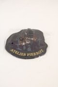 ATELIER PIERROT / パスケース  黒 I-25-03-02-051-EL-ZA-HD-ZI