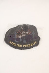 ATELIER PIERROT / パスケース  黒 I-25-03-02-051-EL-ZA-HD-ZI