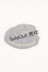 ATELIER PIERROT / パスケース  黒 I-25-03-02-051-EL-ZA-HD-ZI