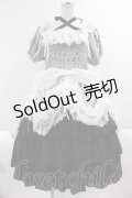 Vallee lys / Mellow Melody Dress  黒Ｘ白 I-25-03-02-023-EL-OP-HD-ZI