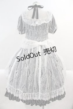 画像2: Vallee lys / Mellow Melody Dress  黒Ｘ白 I-25-03-02-023-EL-OP-HD-ZI