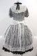 画像2: Vallee lys / Mellow Melody Dress  黒Ｘ白 I-25-03-02-023-EL-OP-HD-ZI (2)