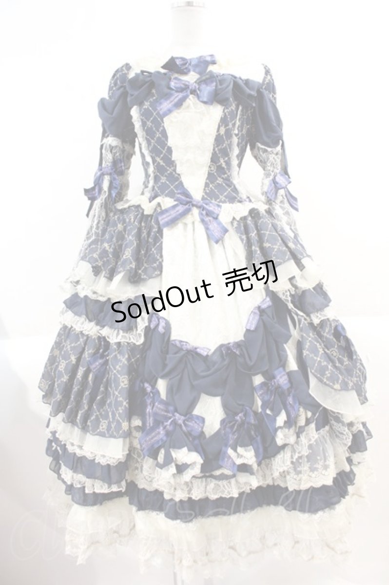 画像3: BABY,THE STARS SHINE BRIGHT / Chere princesse, vivez un brillant avenirドレスセット  ネイビー I-25-03-02-024-BA-OP-HD-ZI (3)