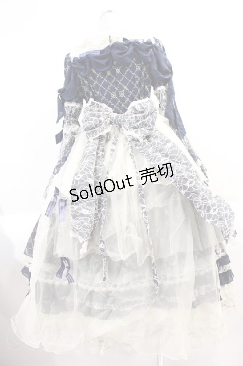 画像4: BABY,THE STARS SHINE BRIGHT / Chere princesse, vivez un brillant avenirドレスセット  ネイビー I-25-03-02-024-BA-OP-HD-ZI (4)