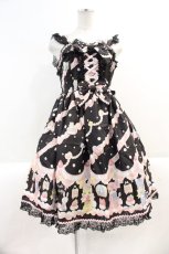 画像1: Angelic Pretty / Fancy Whipジャンパースカート  黒 I-25-03-02-025-AP-OP-HD-ZI (1)