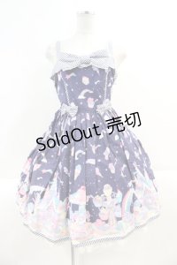 Angelic Pretty / MilkyPlanetジャンパースカート  ネイビー I-25-03-02-026-AP-OP-HD-ZI
